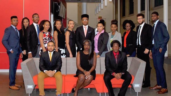 CMU's chapter of National Society of Black Engineers members
