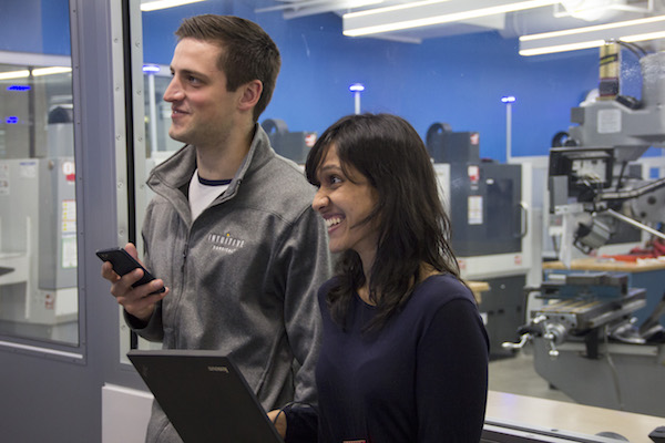 two students on computer