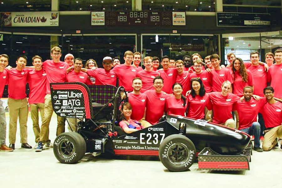 Carnegie Mellon Racing team